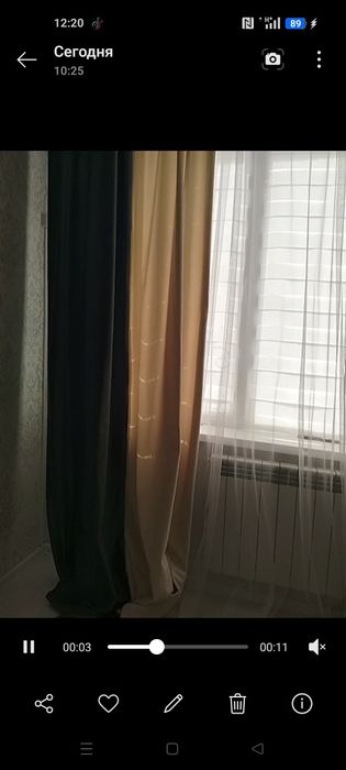 Штор тюль велюр 5метра