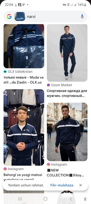 puma spartifka arginal yangi turipdi razmeri 3xL