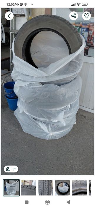 Шина, балон бу 245мм55.19