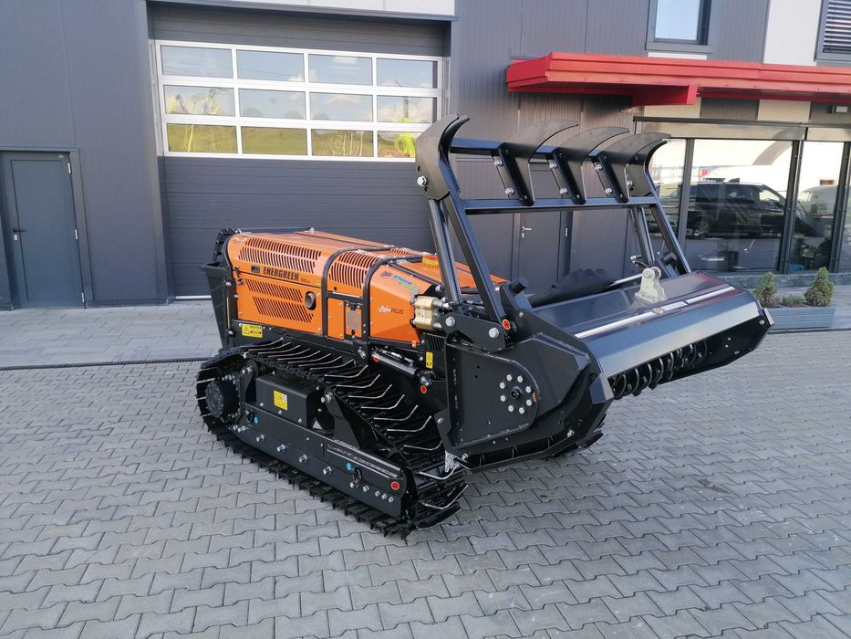 Tocator forestier senilat radiocomandat Energreen RoboPlus Bradesti ...