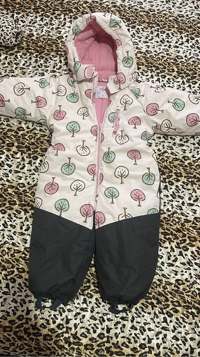 девочковый комбинезон зимний