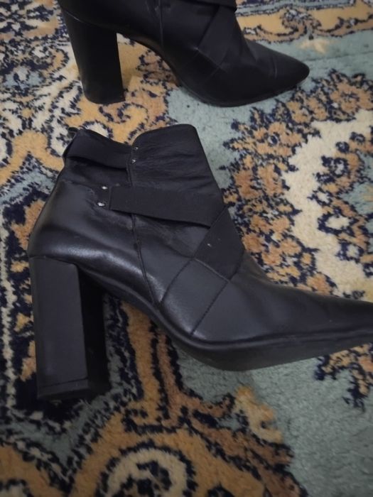 Сапоги кожанная 39 размера