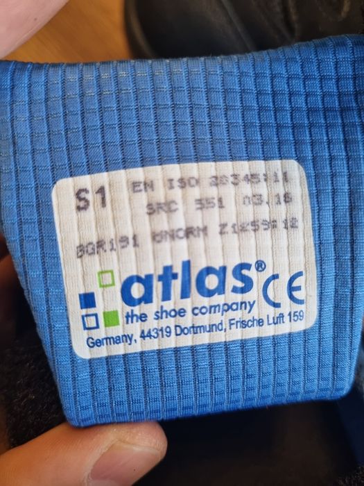 Atlas чисто нови работни обувки 40