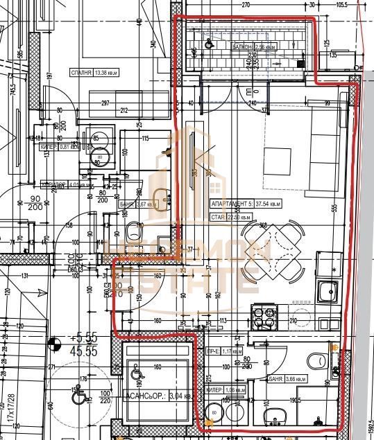 Продава се Едностаен апартамент в Варна, Колхозен пазар - 49 кв.м за 903 €/кв.м - Снимка #1