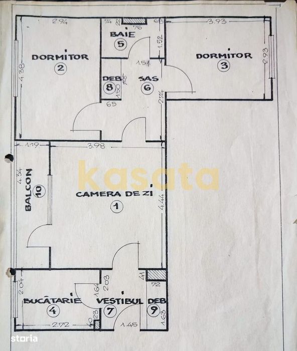 Apartament 3 Camere 67Mp| Obor-Colentina | Metrou | Complet Renovat