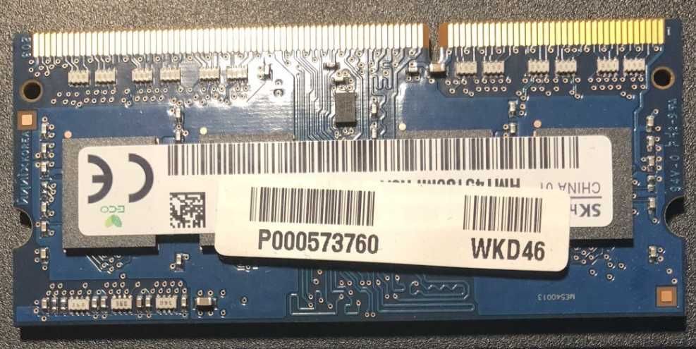 Kit Memorie RAM Laptop 8GB (2x4GB) DDR3L SK Hynix 1600MHz PC3L-12800S