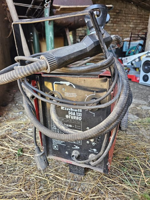 Einhell SGA 131 Turbo MIG/MAG CO₂ Телоподаващо – Работи отлично