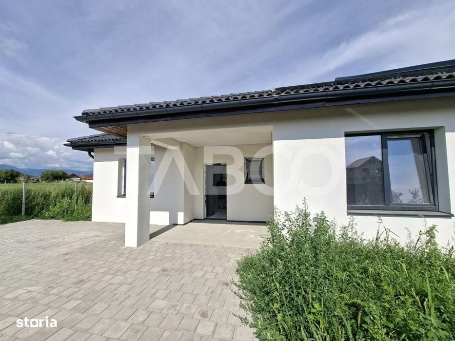 Casa individuala pe un singur nivel 479 mp teren Cristian Sibiu