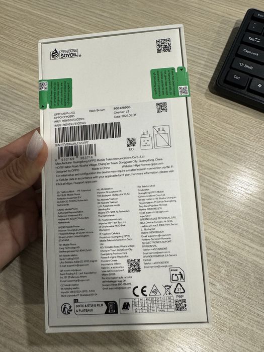OPPO A5 Pro, 8GB RAM, 256GB, 5G, Black Brown, NOU/Sigilat!!!