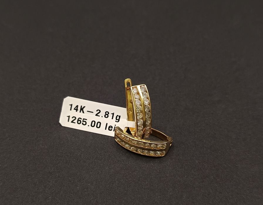 Cercei dama Aur 14K 2,81 gr