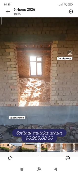 Yuqori chirchiq Navruz Nurli Zamin 6- Sotik  5 ta xona