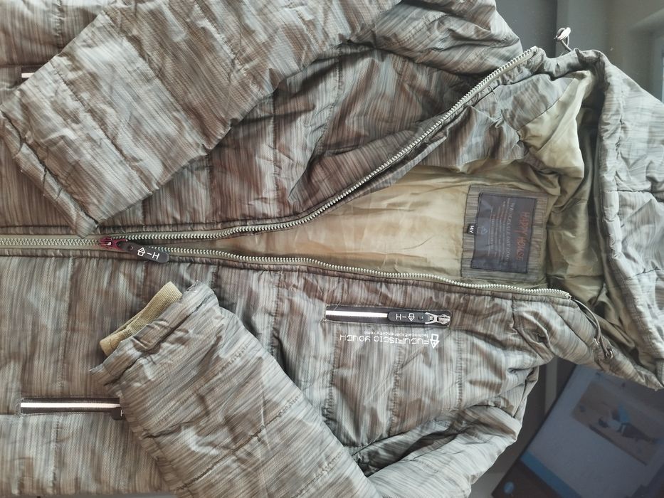 Мастилено зелено яке за момче