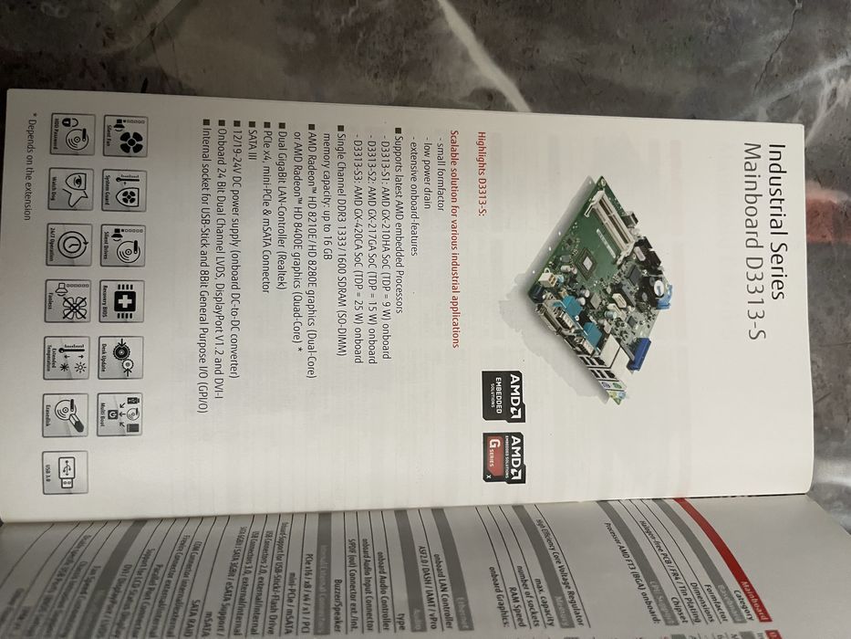 Plaza de baza fujitsu mainboard D3313-S