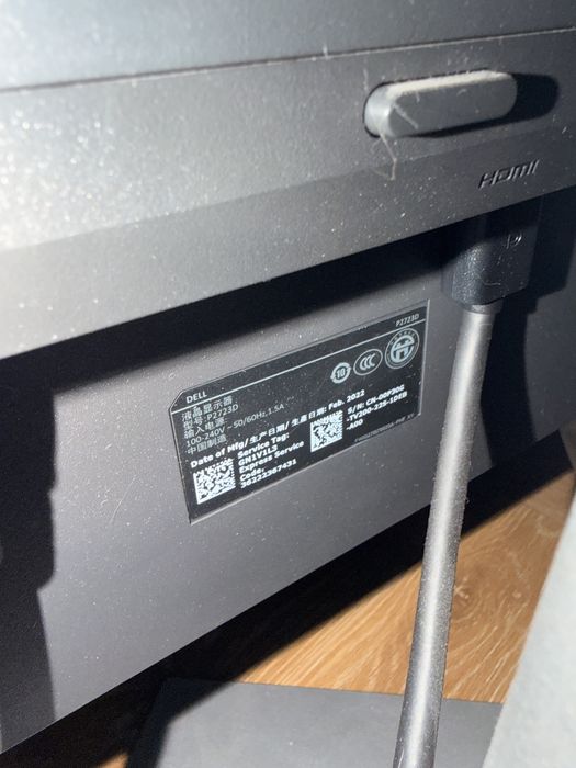 Монитор 27” Dell 2K QHD