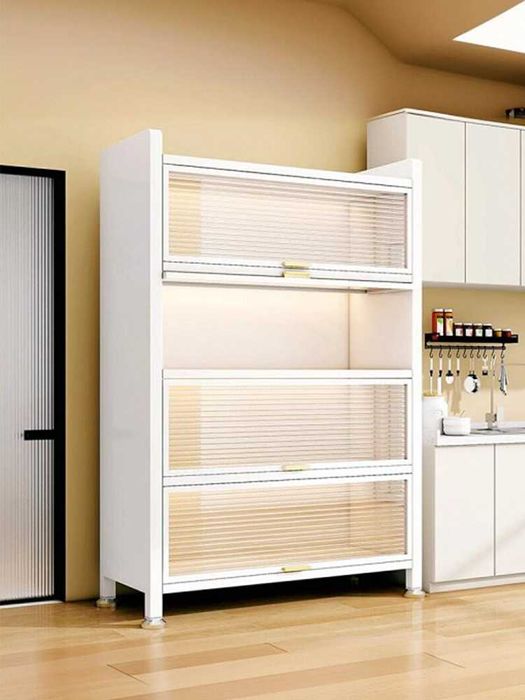 Кухонный шкаф для дома/ металлические шкафы для кухни с дверцами