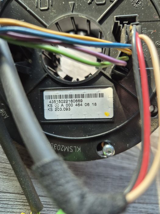 Лентов кабел мерцедес w203