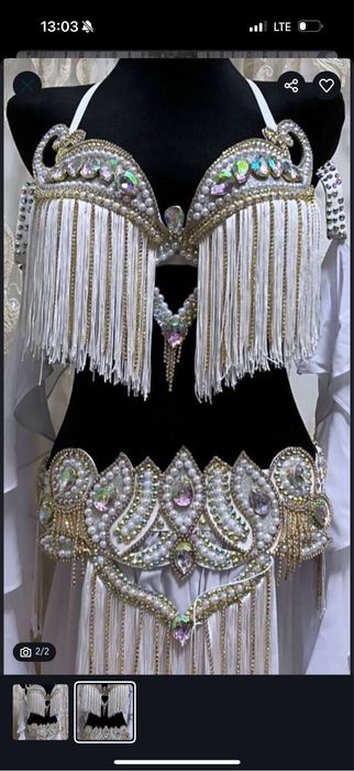 Костюм для восточного танца на заказ — ручная работа