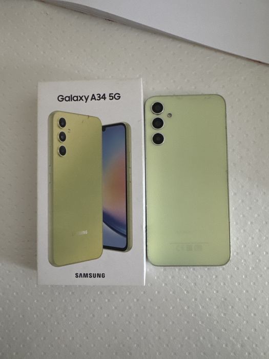 Samsung a34 коробке