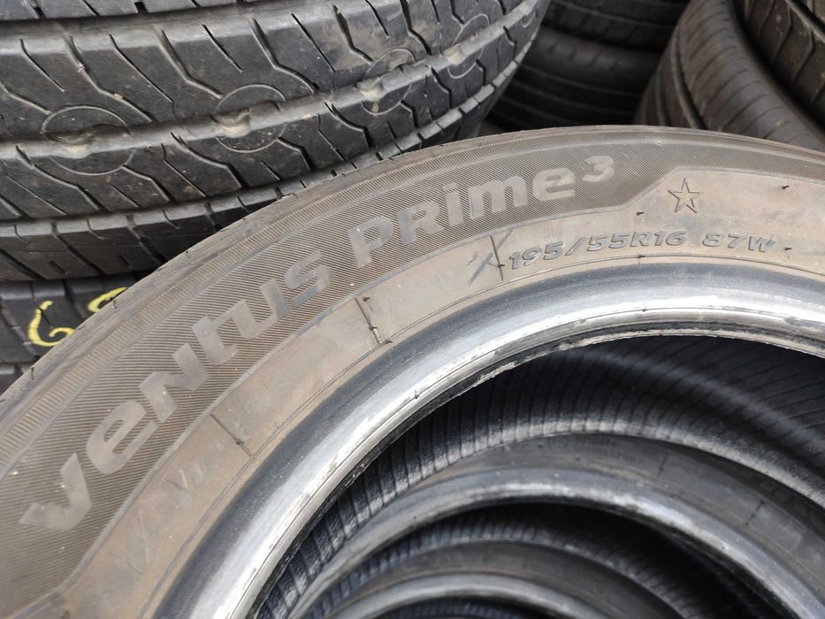 4бр Летни гуми 195 55 16 - Hankook - DOT 2023