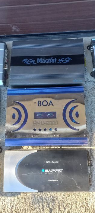 Amplificator statie audio auto, difuzor subwoofer
Se vand cu proba
Nu