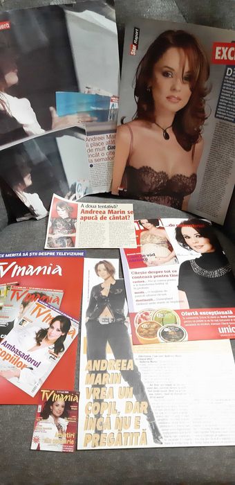 Mini colectie de articole cu Andreea Marin