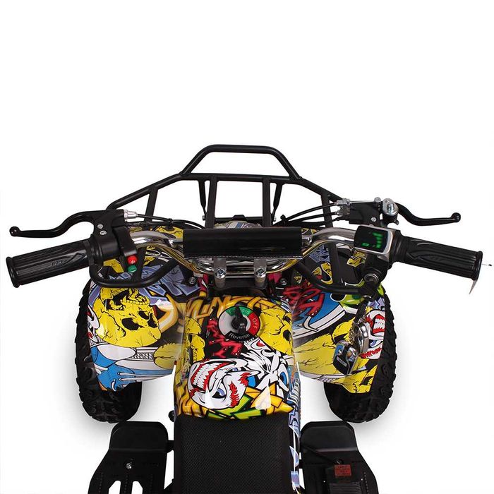 Atv electric copii Torino Graffiti 6" 1200w 48v galben