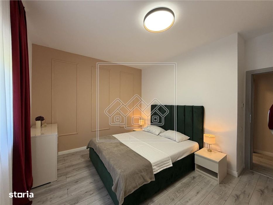 Apartament cu 2 camere, balcon, mobilat, utilat | finisaje LUX