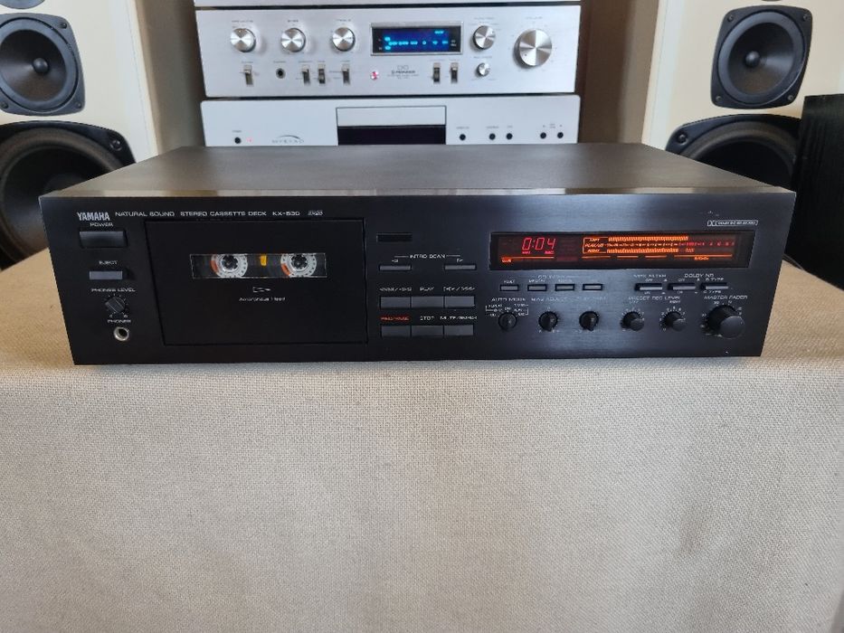 Deck Yamaha KX-530. Dolby B,C, HX Pro. Impecabil.
