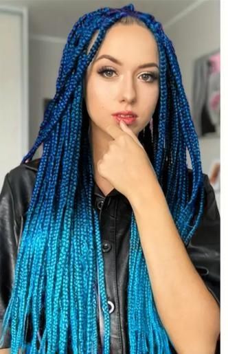 Codite Afro box braid ponytail coada extensii cornrows dreadlocks