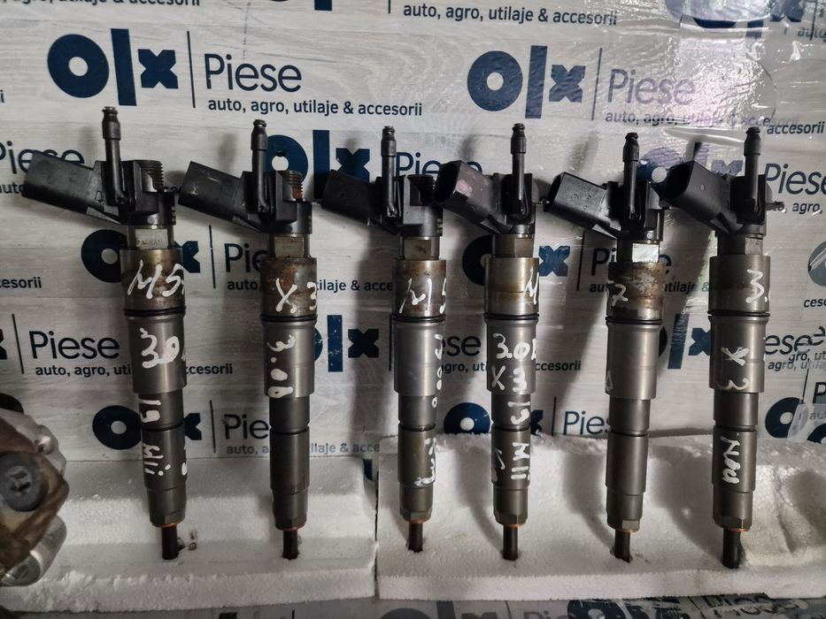 Injectoare/injector,Pompa inalta,rampa injectoare  Bmw X3 E 83,X5 E 70 motor  3.0d M57 286cp  biturbo 19000km