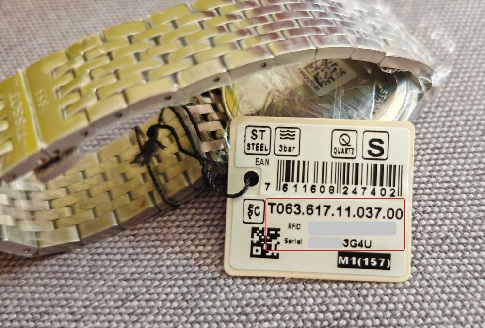 TISSOT Tradition мъжки часовник хронограф дата чисто нов 100% оригинал