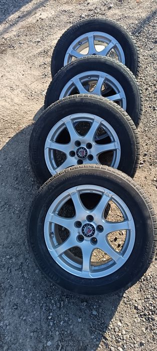 Vând roți 215/60/16-5×112  cu cauciucuri iarnă-Skoda,Audi ,VW