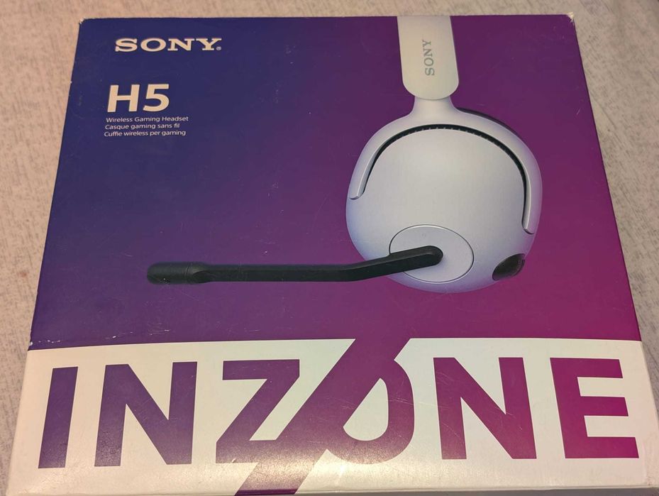 Casti Gaming SONY INZONE WH-G500 Wireless, 360 Spatial sound 28 ore
