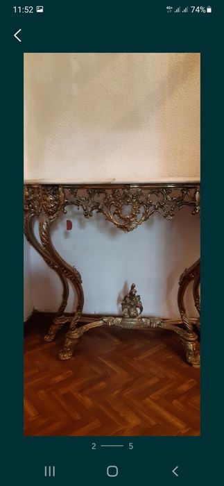 Консоль бронзовая Испания VIRTUS