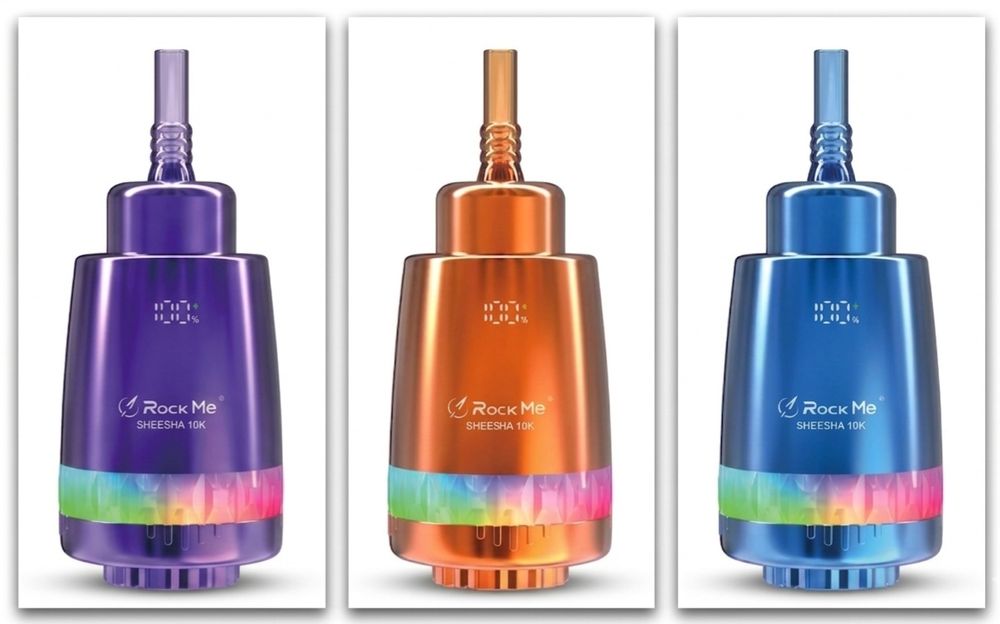 NOU! Mega Vape Rock Me 60k,sunet+fum+pod,COMPATIBIL cu NARGHILEAU