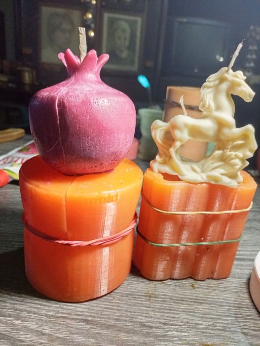 Ароматические свечи ручной работы