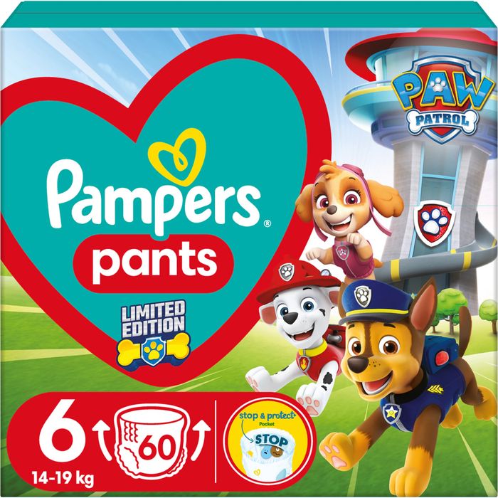 Scutece Pampers nr 6 Paw Patrol