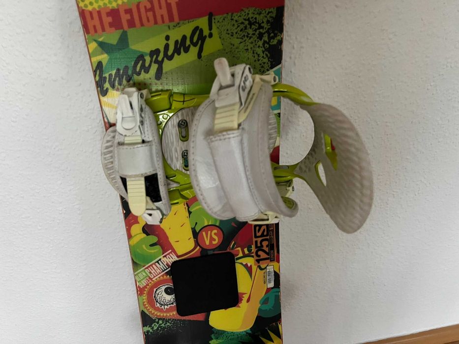 Placa snowboard Salomon Junior 125cm  +legaturi Head