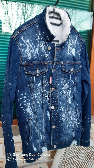 Dsquared jeans jacket размер S