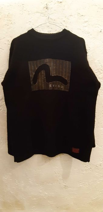 Evisu pre-owned navy blue winter men L