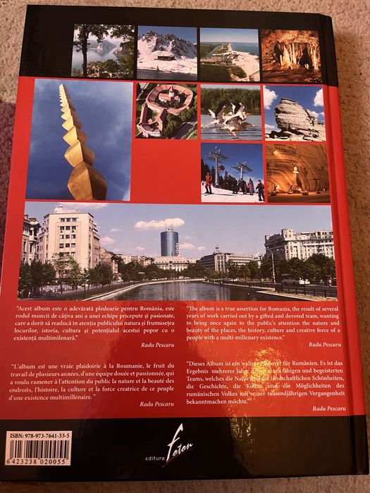 România - album monografic în 4 limbi