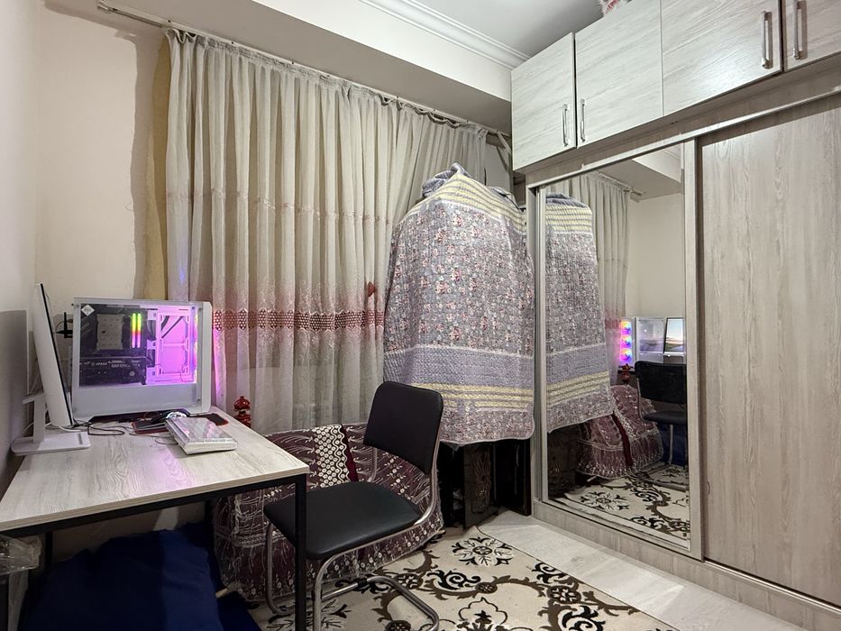 Общежитие 1в2/4/9 • 25м² Тузель 2, условия внутри, 40 Лет Победы