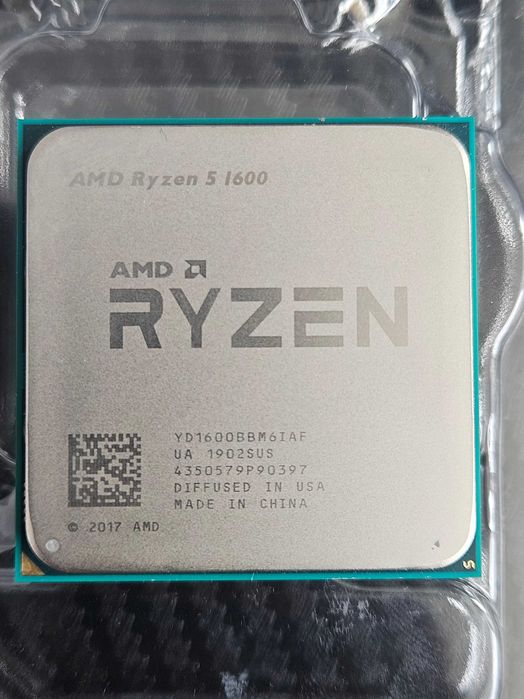 Ryzen 5 1600 - 6 ядра и 12 нишки