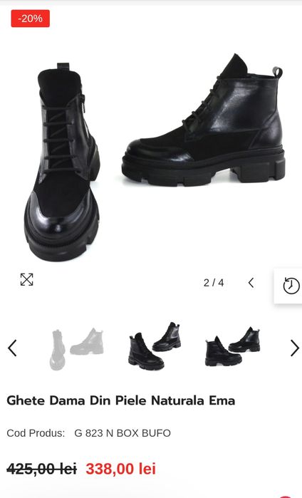 Ghete negre piele damă