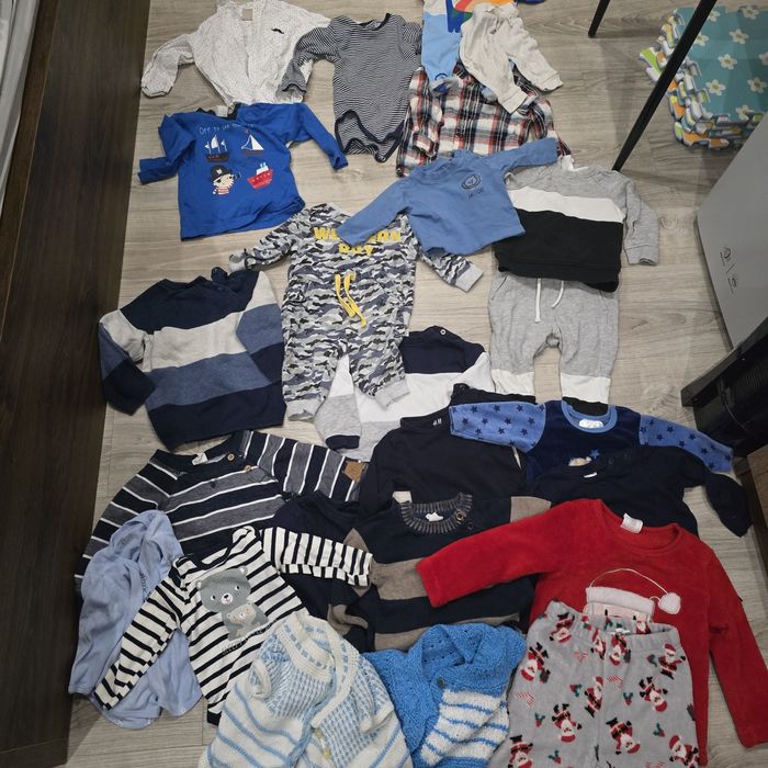 Огромен бебешки лот 0-80 размер , всичко 40лв