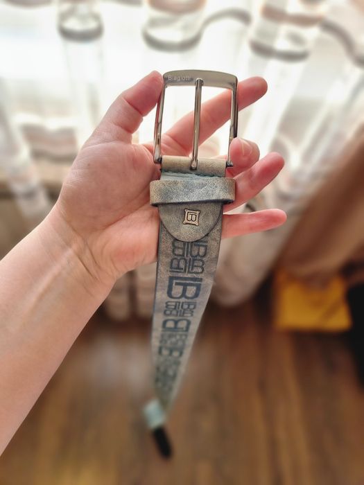 Дамски/унисекс кожен  колан  - Италия