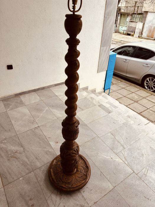 Антична подова лампа / стойка – Централна Европа, ок. 1900 г