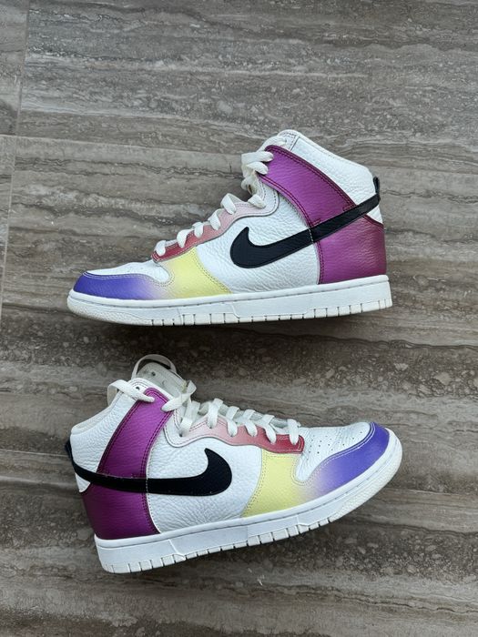 Nike Dunk High Gradient, размер 39, почти новые