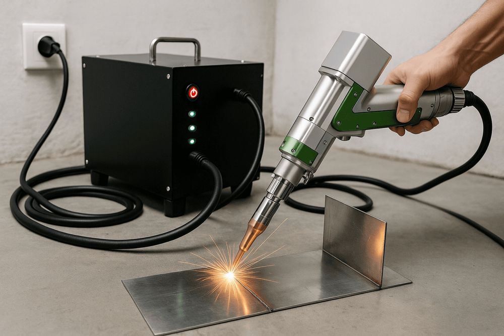 Многофункционална лазерна заваръчна машина