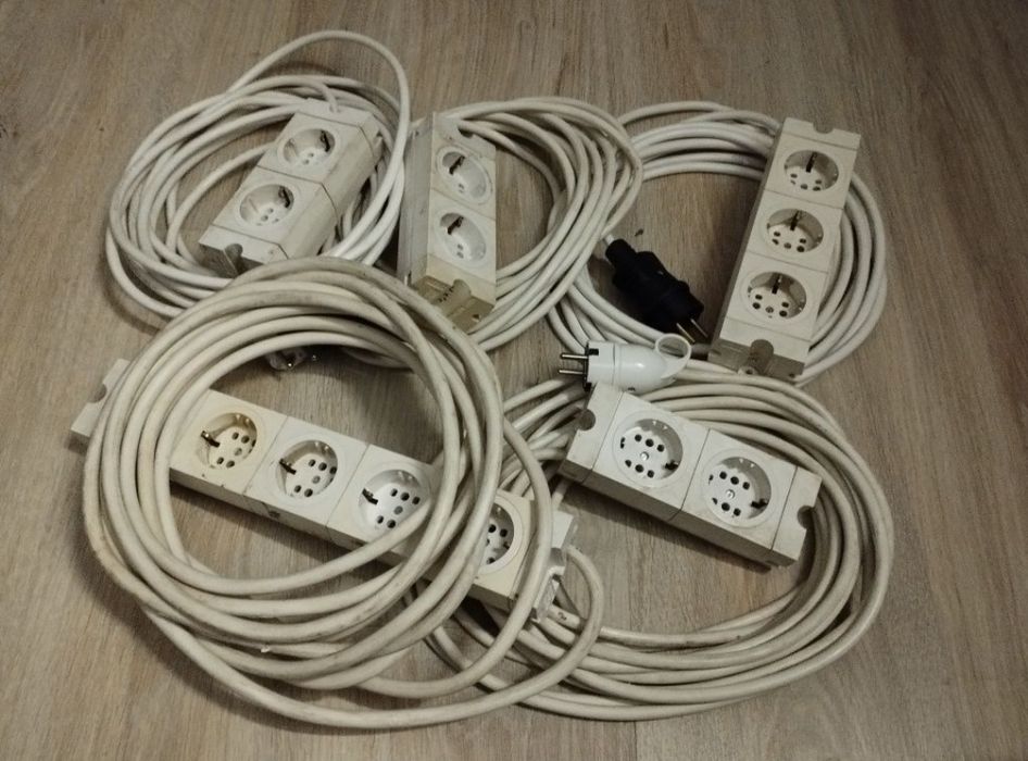 Prelungitor Parkside 25 m si Set 5 Prelungitoare Robuste - cupru